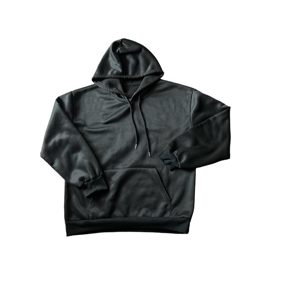 SHEIN Women’s Plus Size Butterfly Print Draw String Hoodie. - Picture 3 of 4